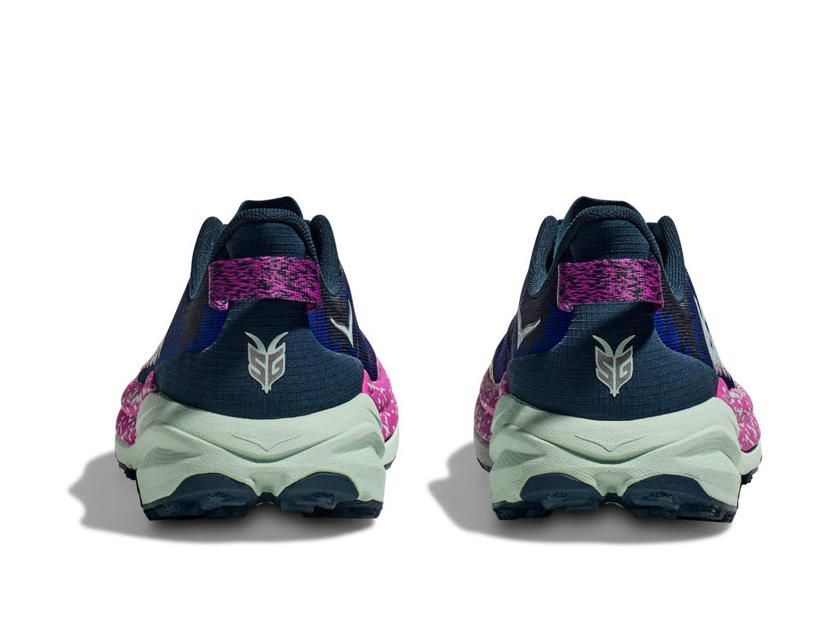 HOKA Speedgoat 6 – Navy, Magenta & Light Grey