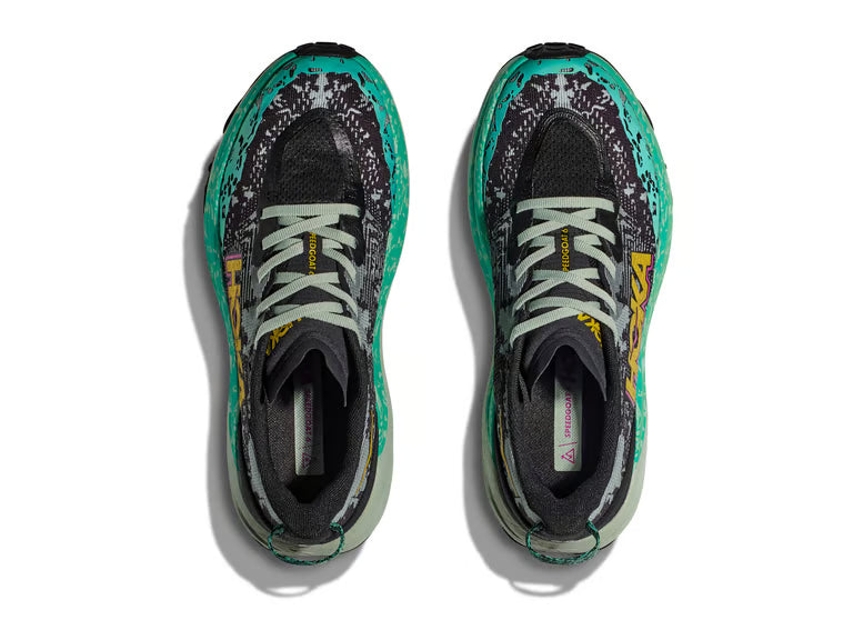 HOKA Speedgoat 6 – Black, Teal & Sage