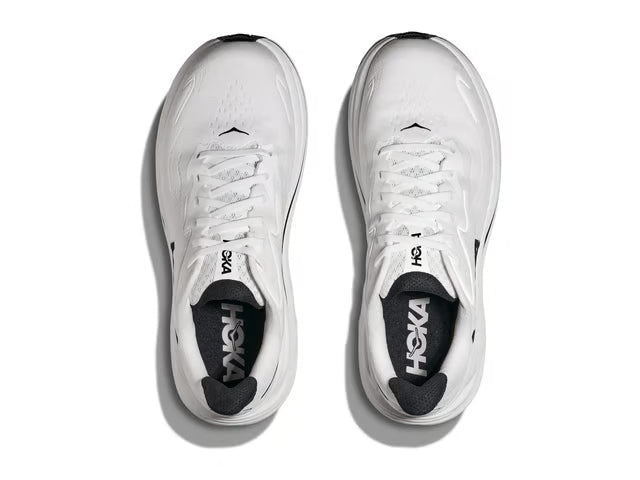 HOKA Clifton 10 – White & Black