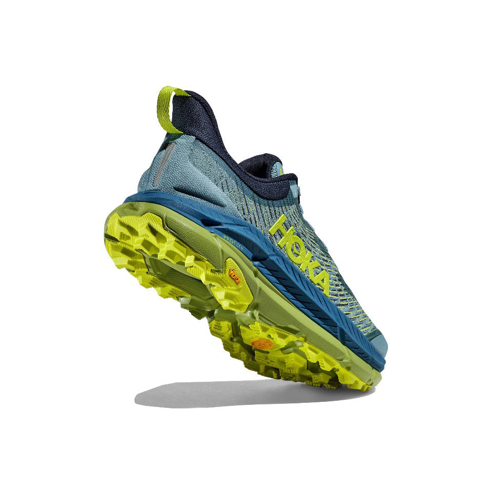 HOKA Mafate Speed 4 – Blue & Lime