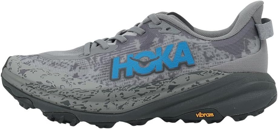 HOKA Speedgoat 6 – Grey, Black & Blue