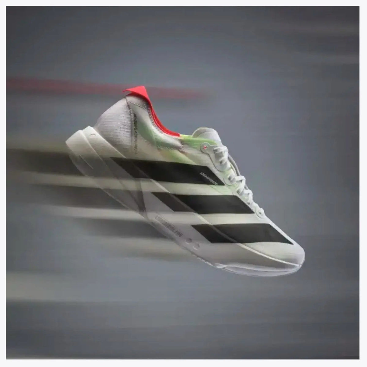 Adidas Adizero Adios Pro 4 Running Shoes – White / Black / Silver