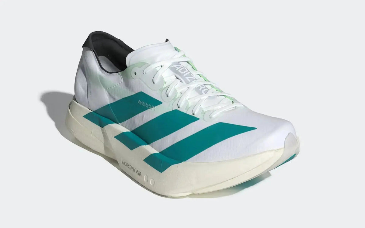 Adidas Adizero Adios Pro 4 Running Shoes – White / Pure Teal