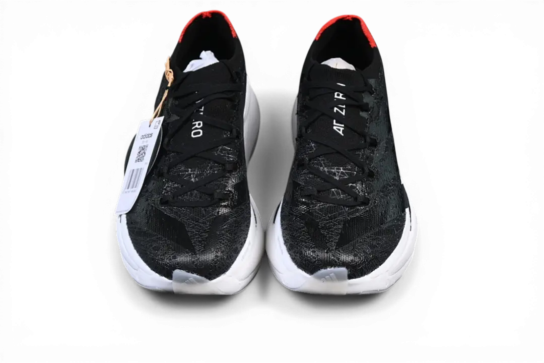 Adidas Adizero Prime X3 Strung Running Shoes - Black, White & Red