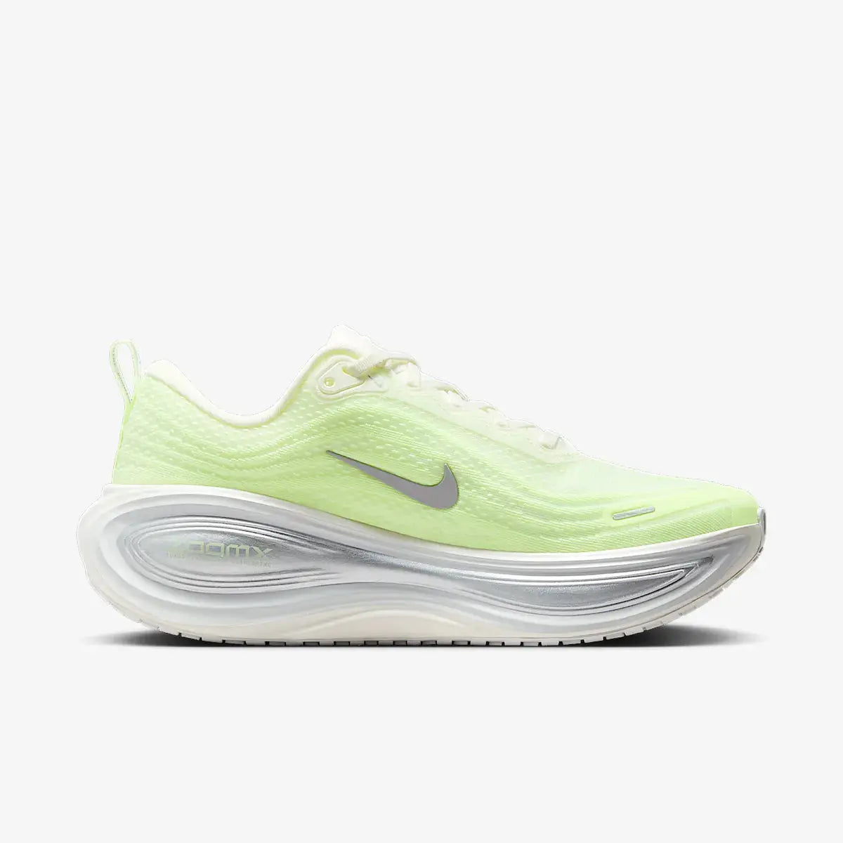 Nike Vomero Plus Road Running Shoes - Barely Volt / Metallic Silver