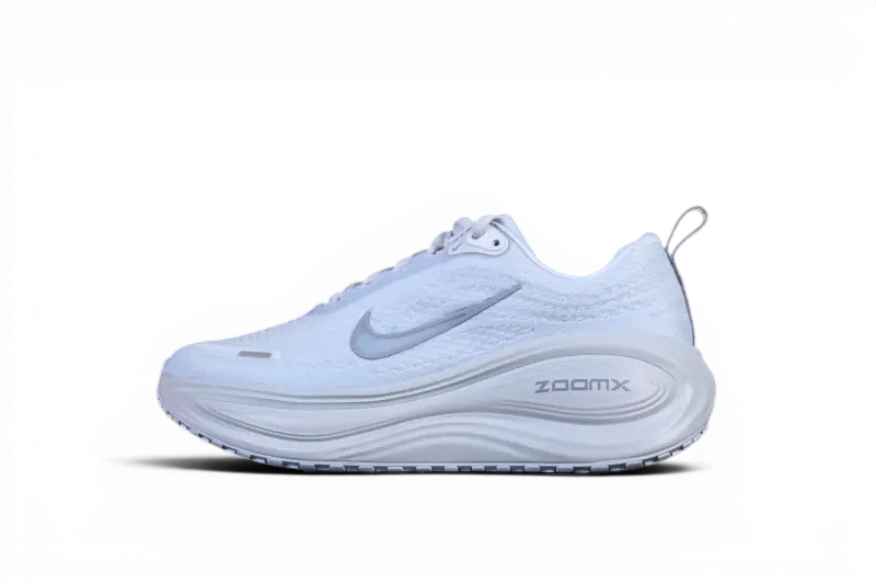 Nike Vomero Plus Road Running Shoes - White / Blue Grey