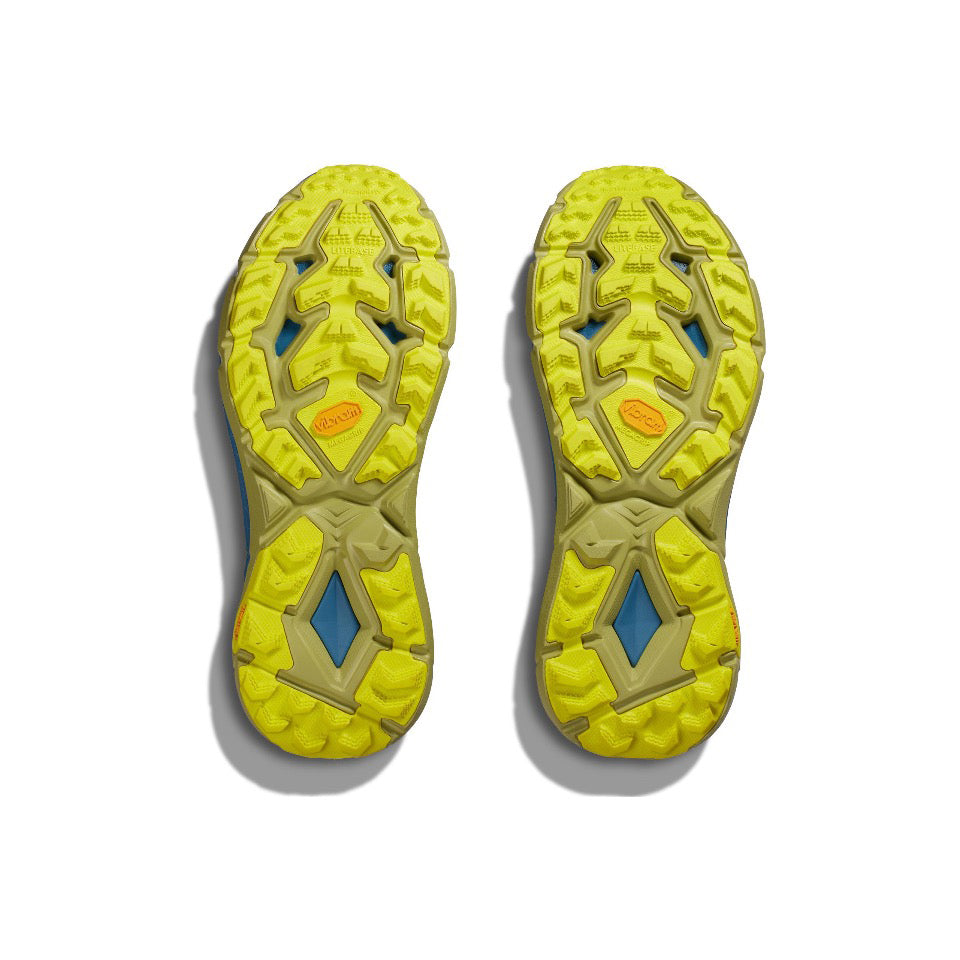 HOKA Mafate Speed 4 – Blue & Lime