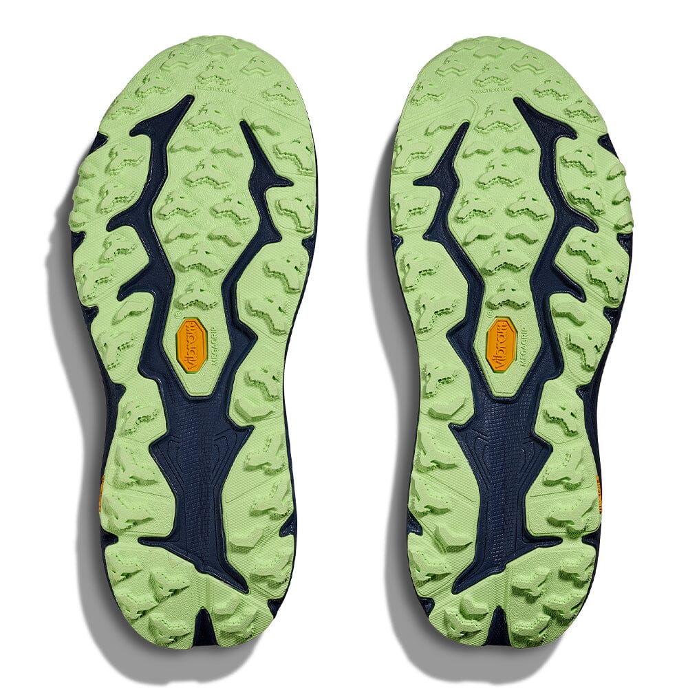 HOKA Speedgoat 6 – Navy, Light Grey & Lime