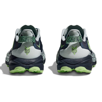 HOKA Speedgoat 6 – Navy, Light Grey & Lime