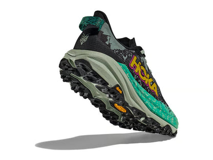 HOKA Speedgoat 6 – Black, Teal & Sage