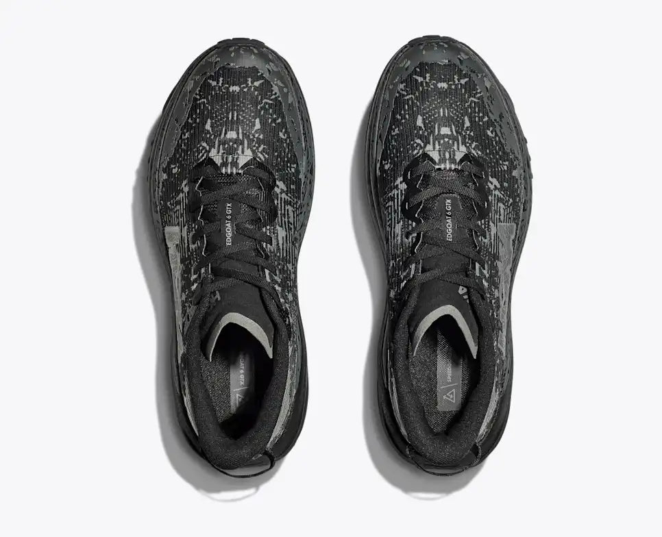 HOKA Speedgoat 6 – Black & Charcoal Grey