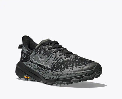 HOKA Speedgoat 6 – Black & Charcoal Grey