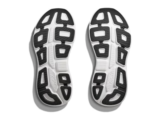 HOKA Bondi 9 Running Shoe – Black & White