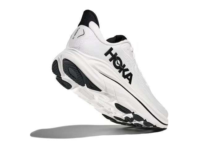 HOKA Clifton 10 – White & Black