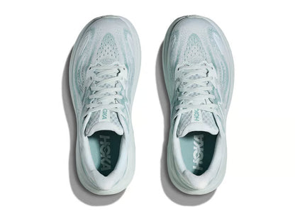 HOKA Clifton 10 – Pale Mint & Light Grey