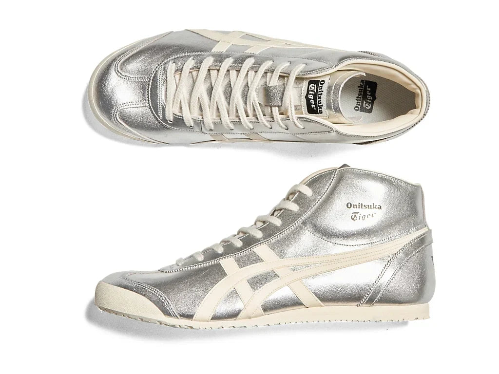 Onitsuka Tiger MEXICO Mid Runner 1183B577 020 SILVER CREAM