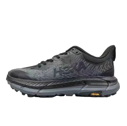 HOKA Mafate Speed 4 – Black & Charcoal Grey