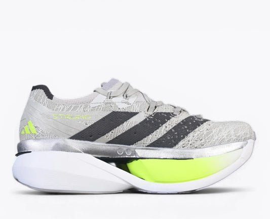 Adidas Adizero Prime X3 Strung Running Shoes – Black, Gray & Green