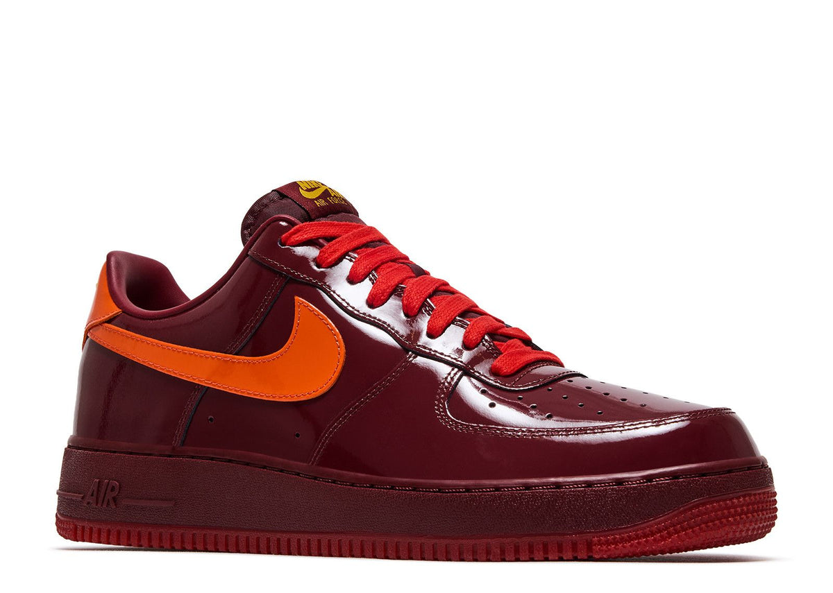 Nike Air Force 1 Low 'Patent Leather Dark Team Red' (IO4489-601)