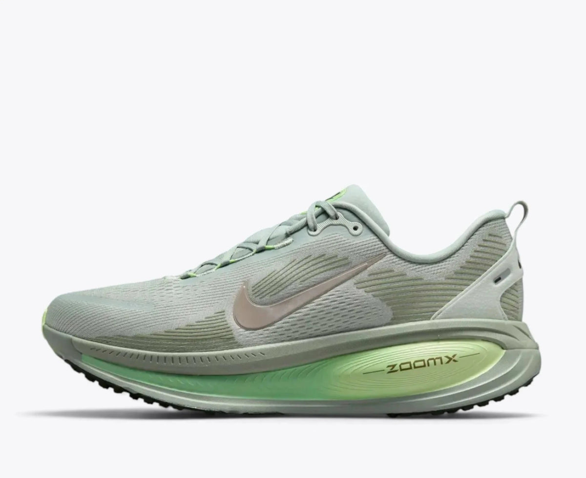 Nike Vomero 18 Road Running Shoes - Light Silver / College Grey / Barely Volt
