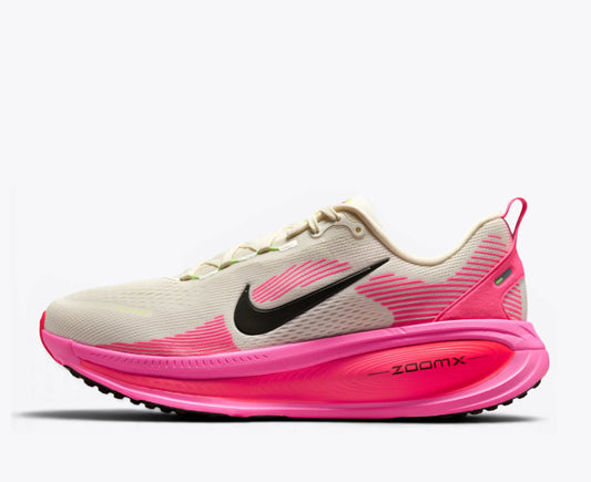 Nike Vomero 18 Road Running Shoes - Sail / Hyper Pink