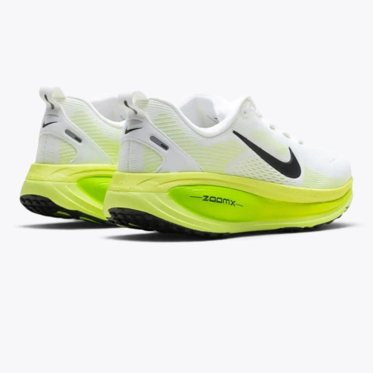Nike Vomero 18 Road Running Shoes - White / Electric Green / Volt