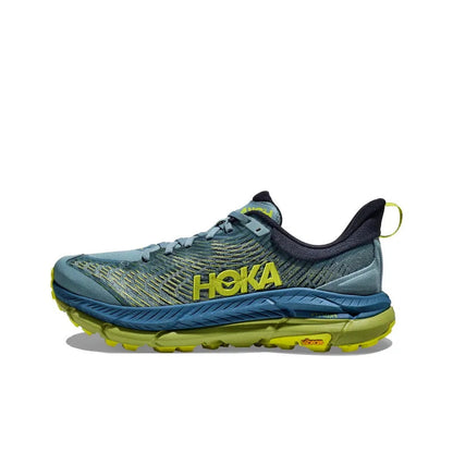 HOKA Mafate Speed 4 – Blue & Lime