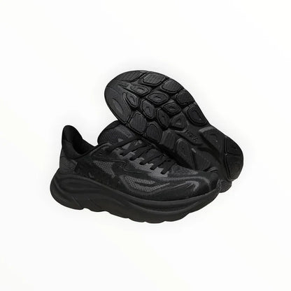 HOKA Clifton 10 – Black & Charcoal