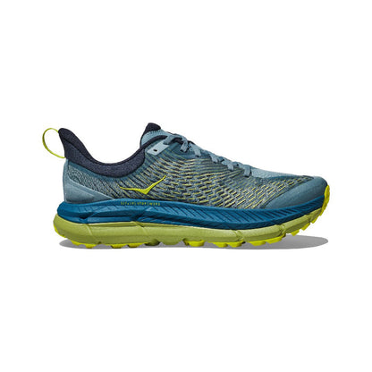 HOKA Mafate Speed 4 – Blue & Lime
