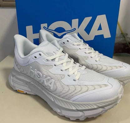 HOKA Mafate Speed 4 – White & Cream