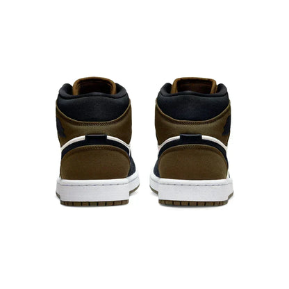 Air Jordan 1 Mid 'Olive Toe'